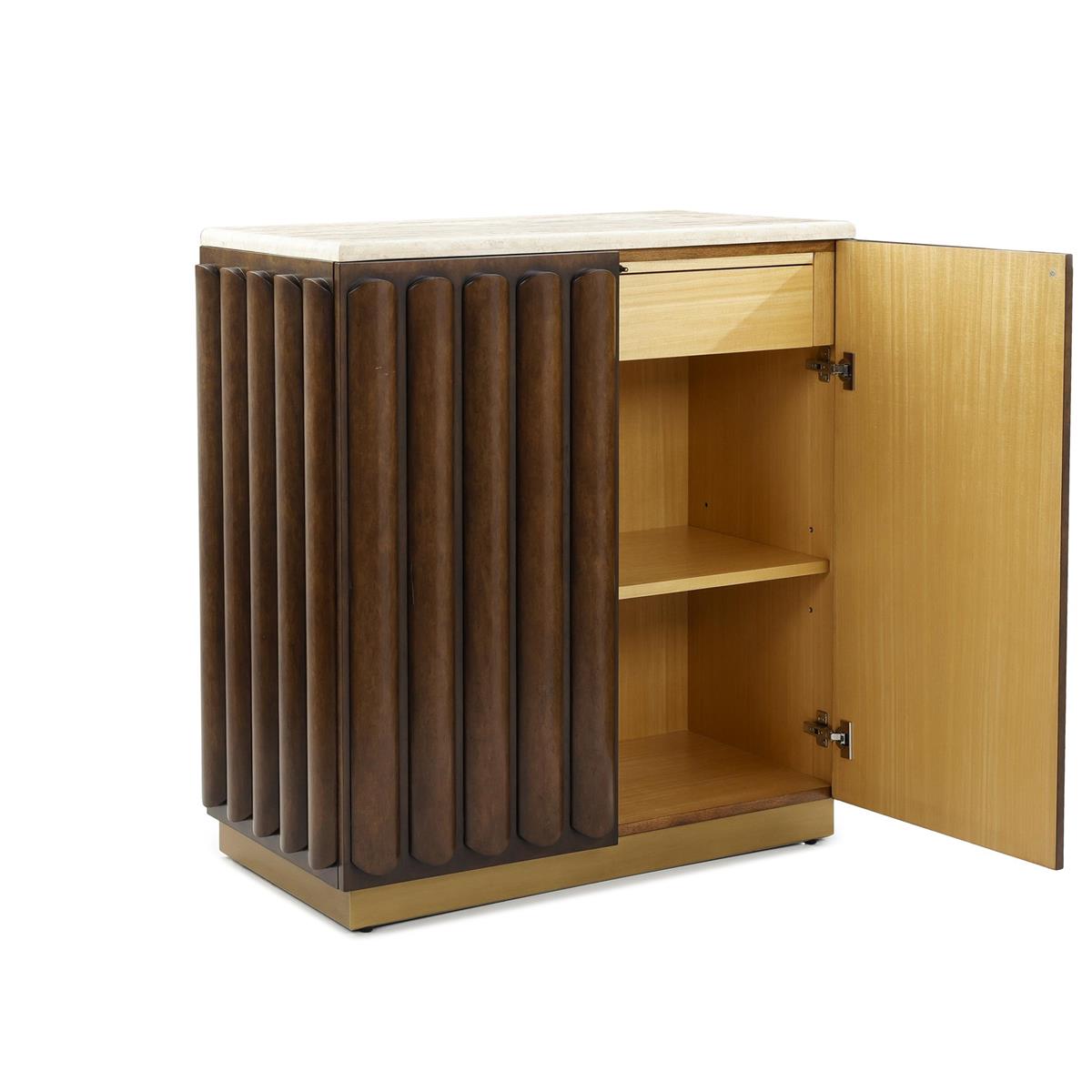 Lodge Cabinet With Drawer