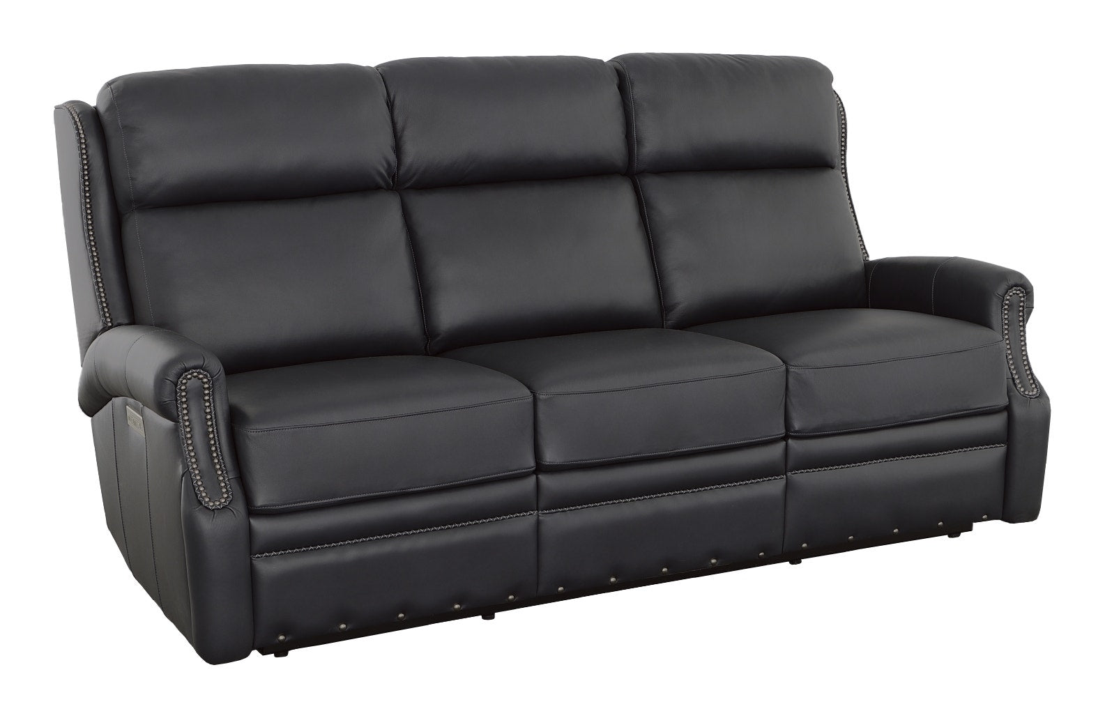 Hailey Power Left and Right Reclinering Sofa - Maple Solids