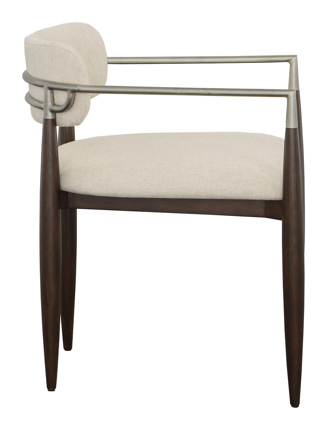 Gabriella Arm Chair - Tahitian Pearl - Metal,Beech Solids