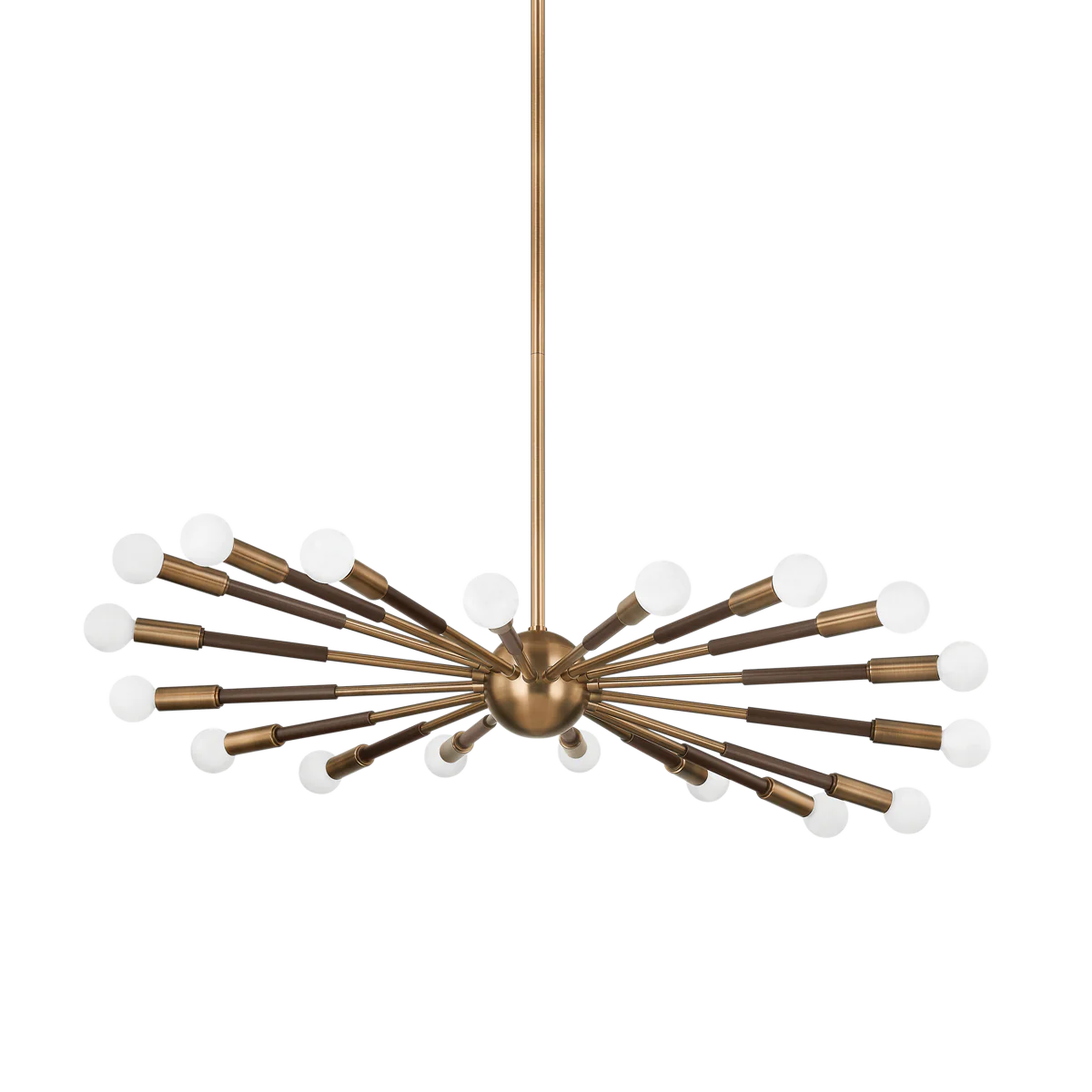 Obie Chandelier-Troy Lighting-TROY-F3036-PBR/BRZ-ChandeliersII - 9.25"H x 36.25"W-4-France and Son