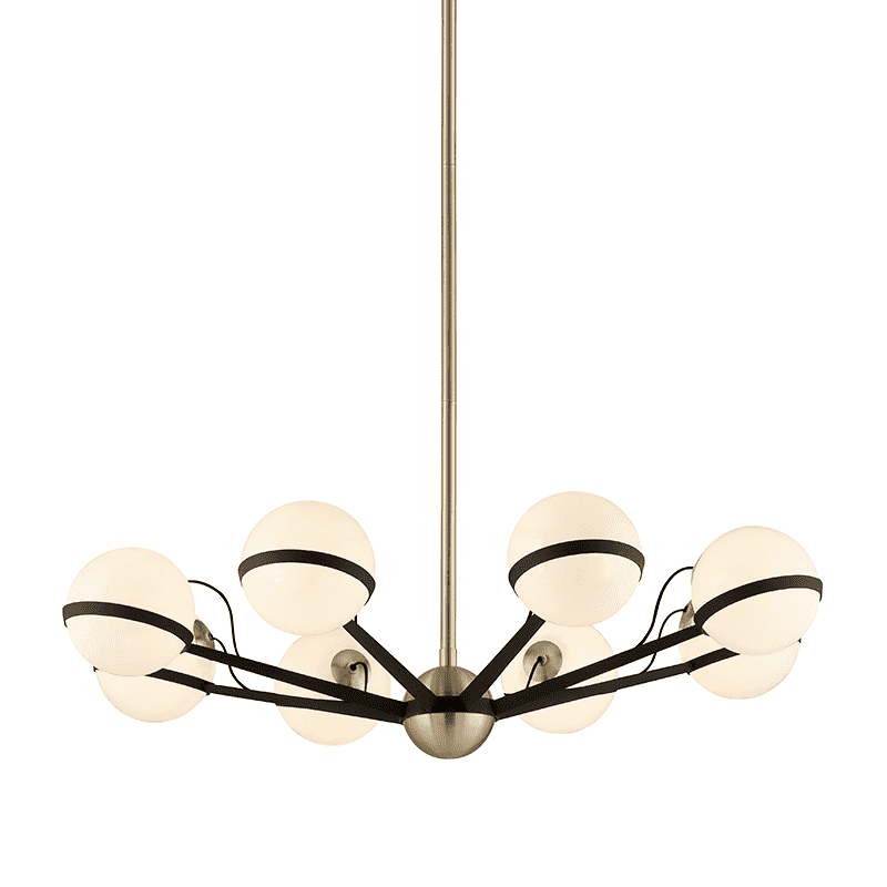 Ace 8 Light Chandelier-Troy Lighting-TROY-F5304-ChandeliersTextured Bronze-4-France and Son