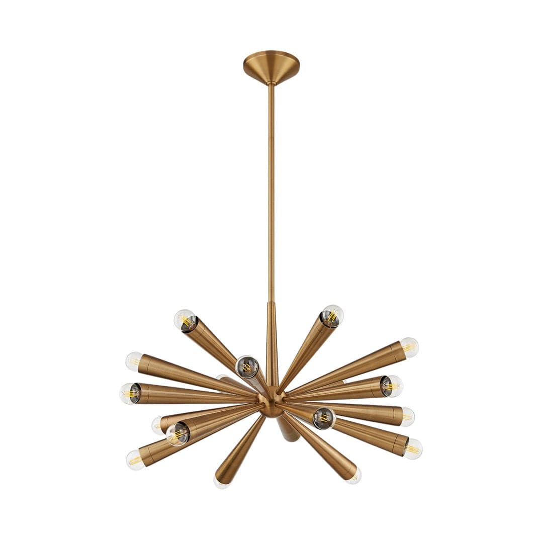 Keanu 18 Light Chandelier-Troy Lighting-TROY-F1030-PBR-Chandeliers-1-France and Son