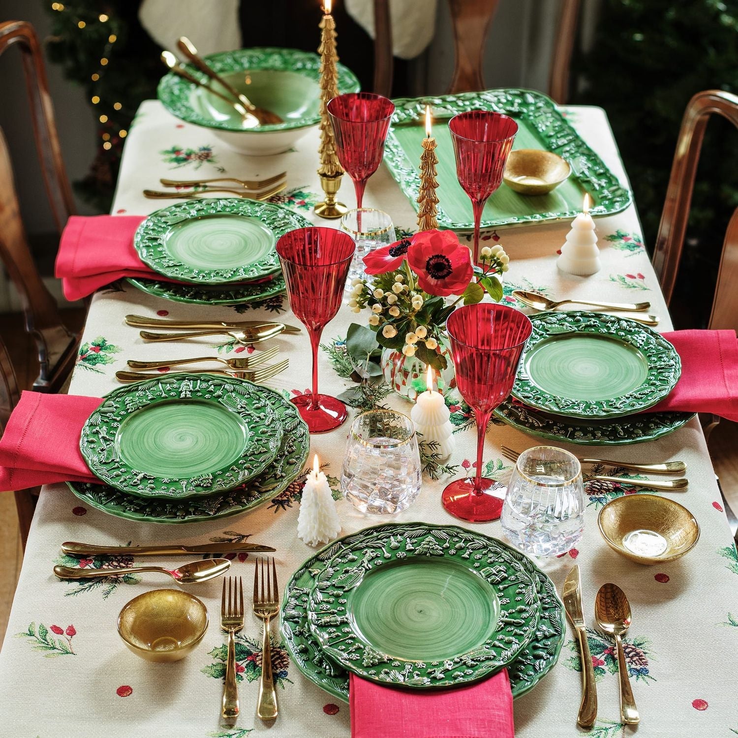 Fiabe di Natale Rectangular Platter