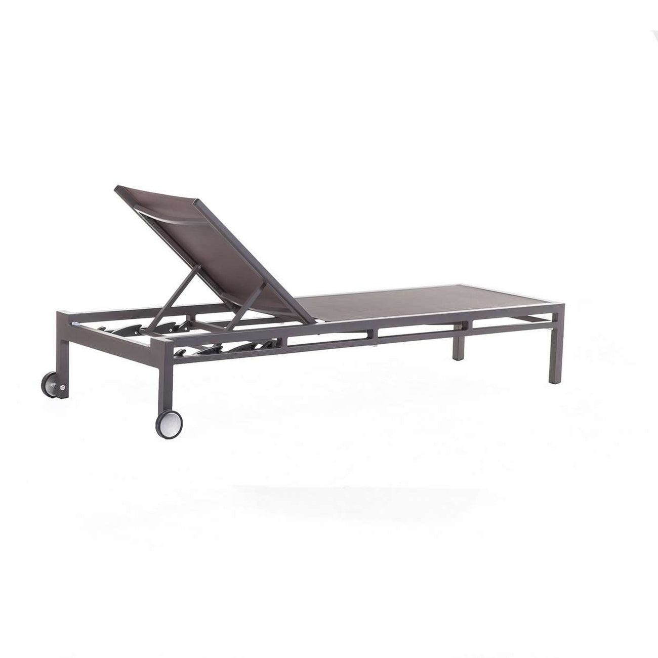 Dalla Outdoor Deck Lounger-France & Son-FCC3759BROWN-Outdoor Chaises-3-France and Son