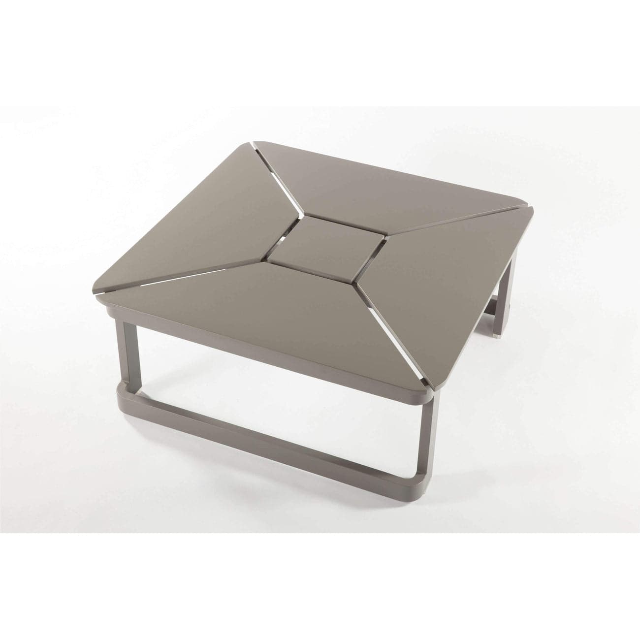 Lorenz Outdoor Dining Coffee Table-France & Son-FCT3523GREY-Outdoor Coffee Tables-3-France and Son