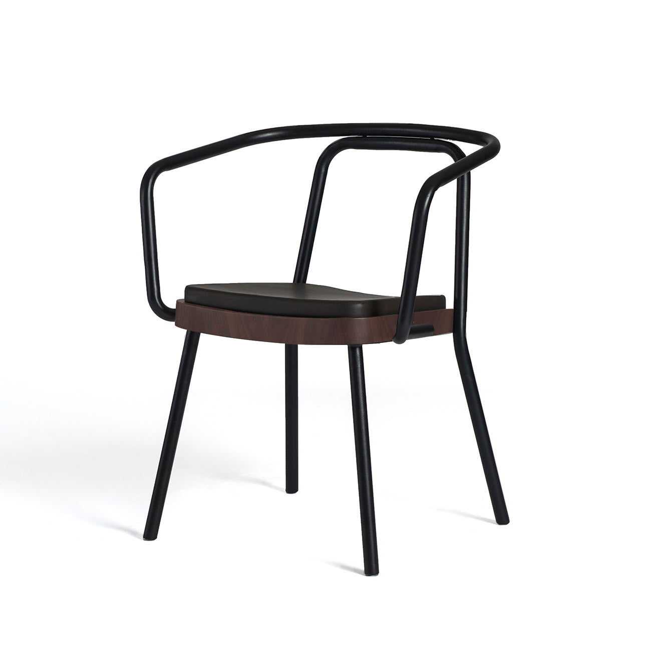 Chomchom Dining Chair-France & Son-FEC5249BLK-Dining Chairs-1-France and Son
