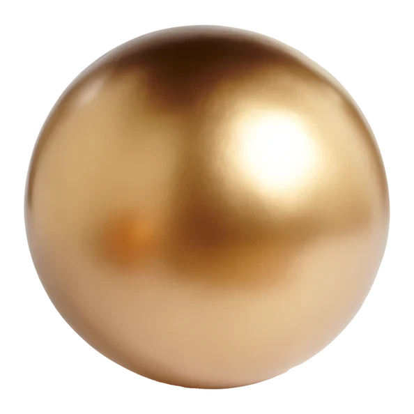 FG Sphere-Gold Leaf Design Group-GOLDL-FG2410-24-DecorHollow Sphere/24"D-4-France and Son