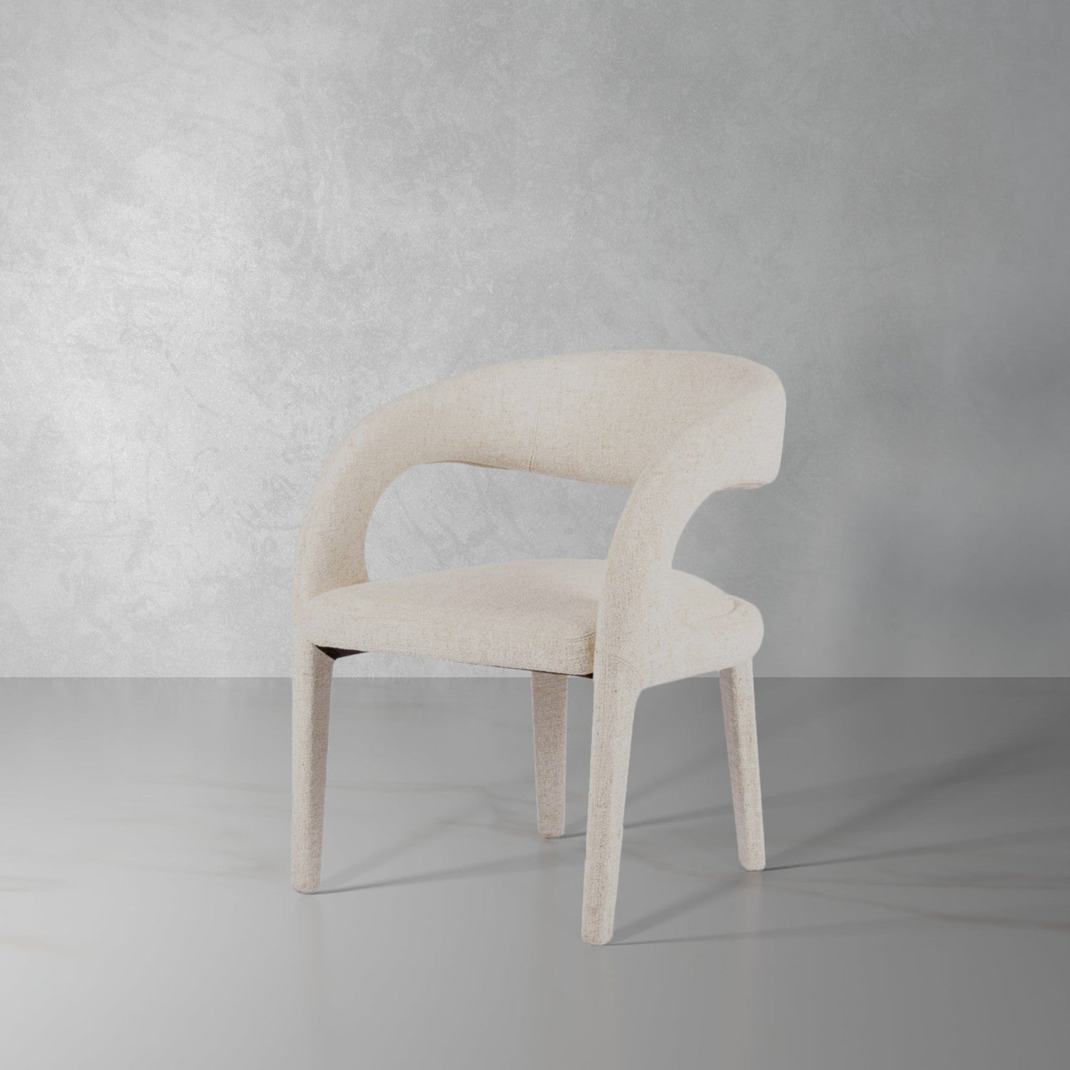 Hawkins Dining Chair-Four Hands-FH-223320-016-Dining ChairsOmari Natural Fabric-1-France and Son
