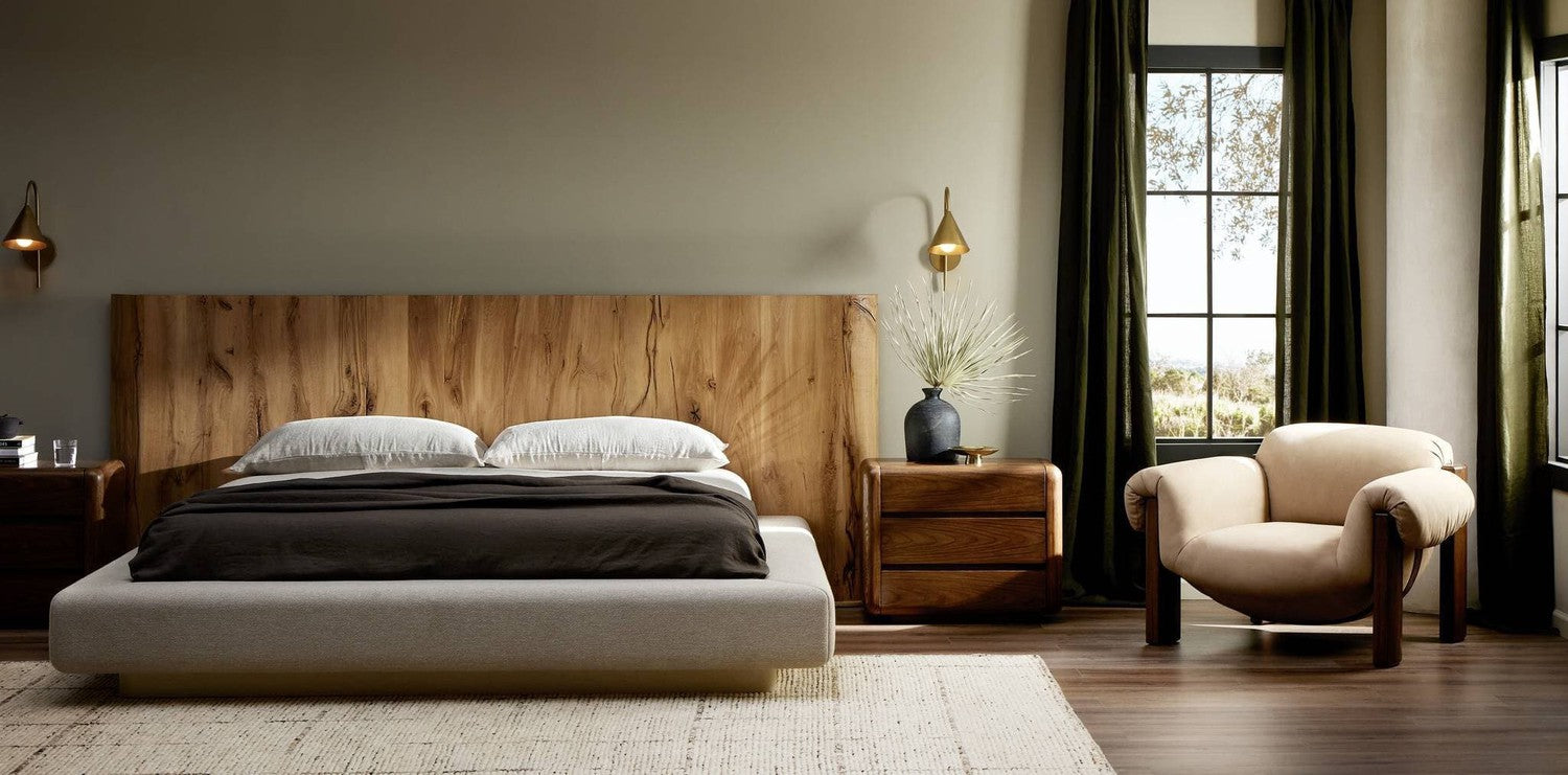 Lara Bed - Imani Pebble - Queen