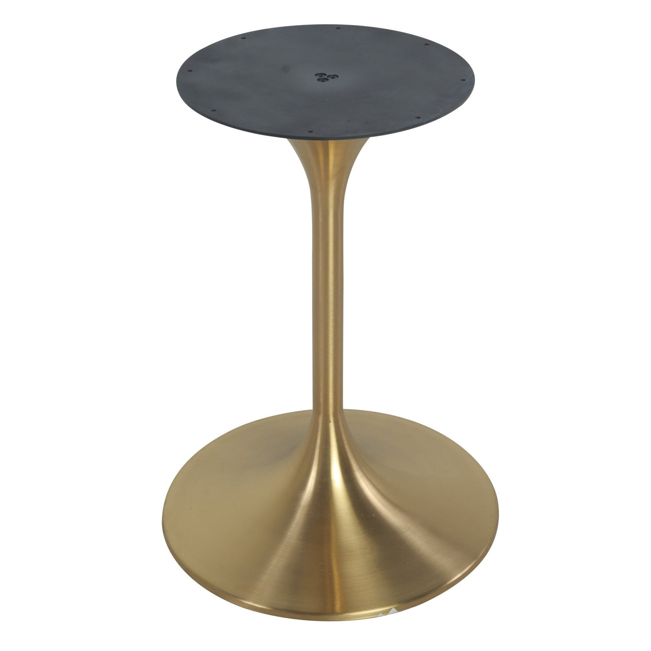 Pedestal Table Base - Gold-France & Son-FHT145BASE-Dining Tables-3-France and Son