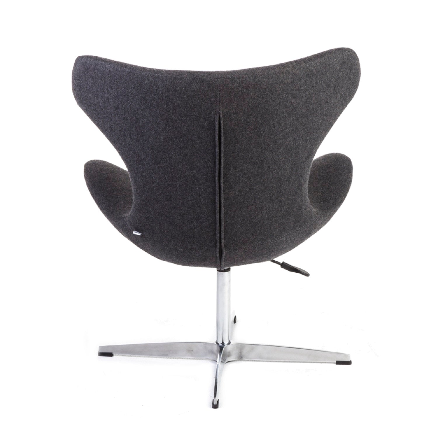 Cradle Horn Lounge Chair-France & Son-FJC099DGREY-Lounge Chairs-2-France and Son