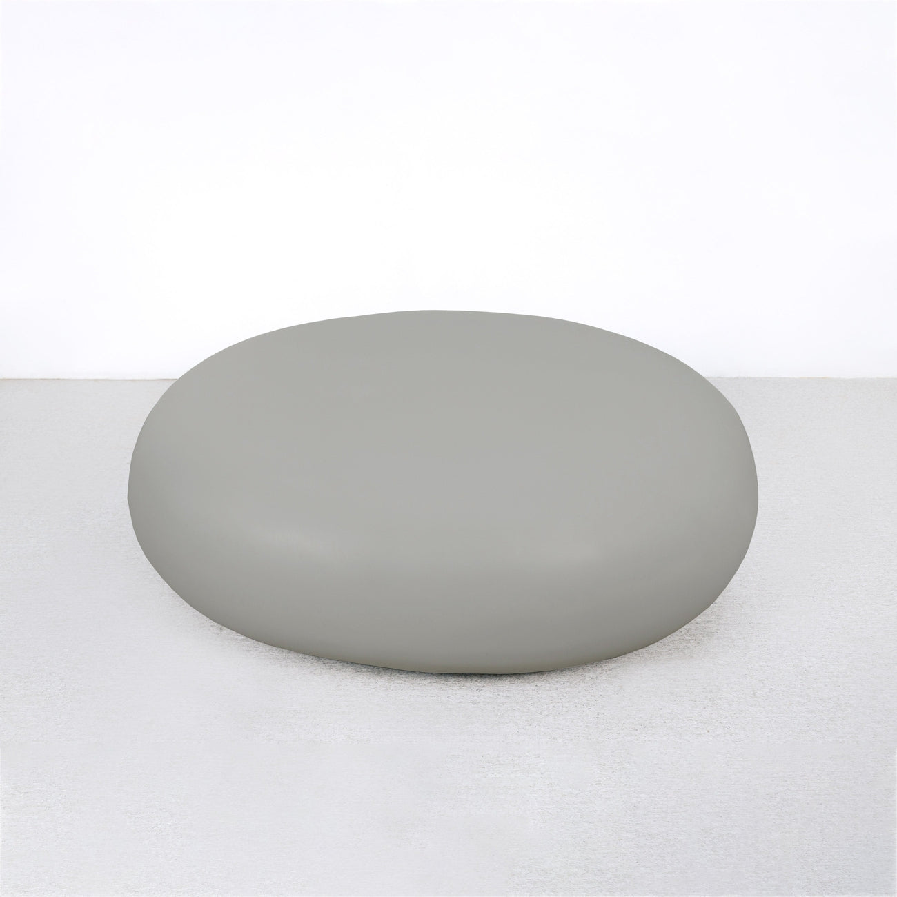 Smooth Pebble Coffee Table - Grey-France & Son-FL1216GREY-16-Coffee TablesShape C-2-France and Son