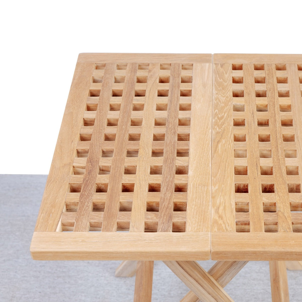 Karsten Teak Folding End Table-France & Son-FL1475-Side Tables-5-France and Son
