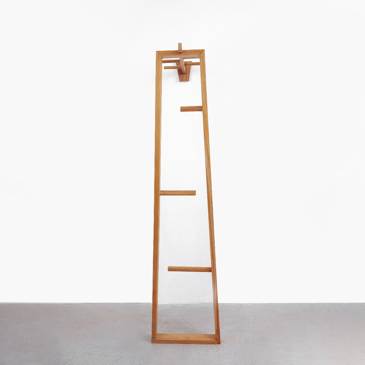 Teak Aiyla Clothes Rack-France & Son-FL1545-Decor-7-France and Son