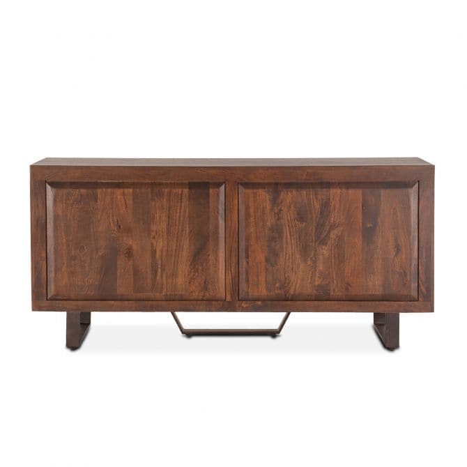 Mountain Lodge 70" Sideboard Premium Dark Walnut-Home Trends & Designs-HOMETD-FML-SB70PW-Sideboards & Credenzas-4-France and Son
