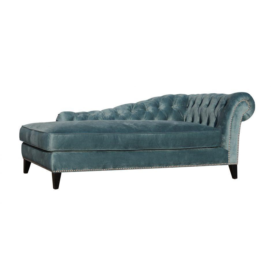 Bibiano Chaise Velvet Blue-Moes-MOE-FN-1031-50-Chaise Lounges-1-France and Son