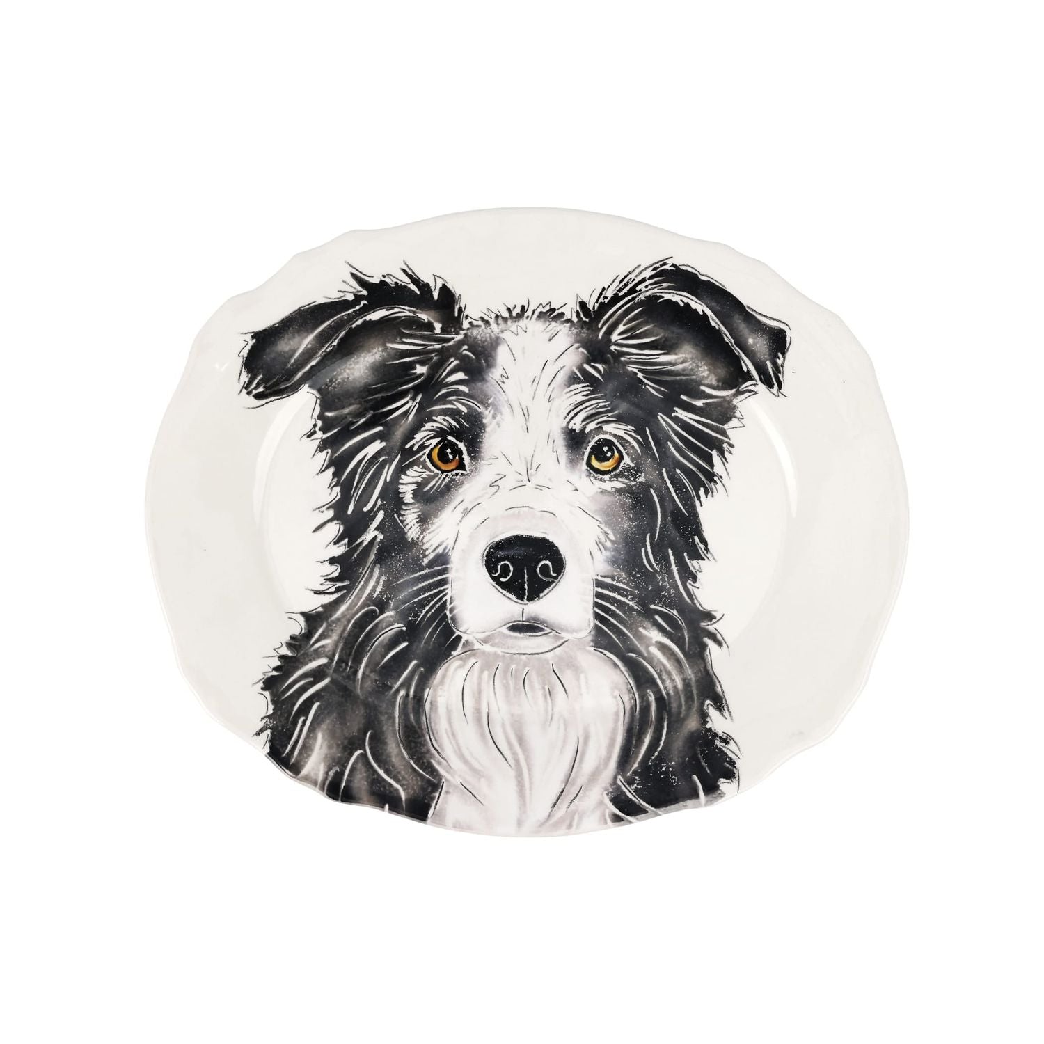 Fattoria Sheep Dog Oval Platter