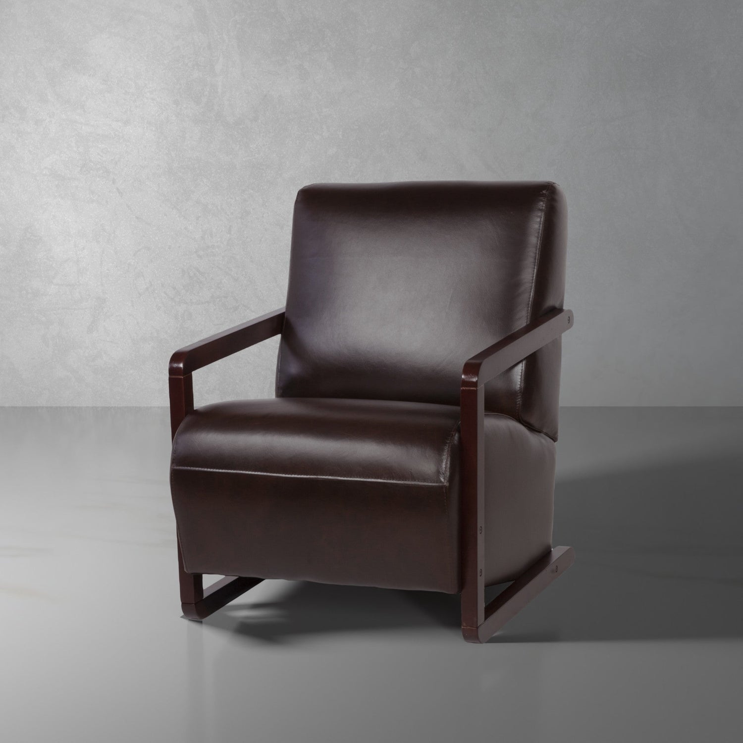 Modena Leather Lounge Chair-France & Son-FUC5170TORI-Lounge Chairs-1-France and Son