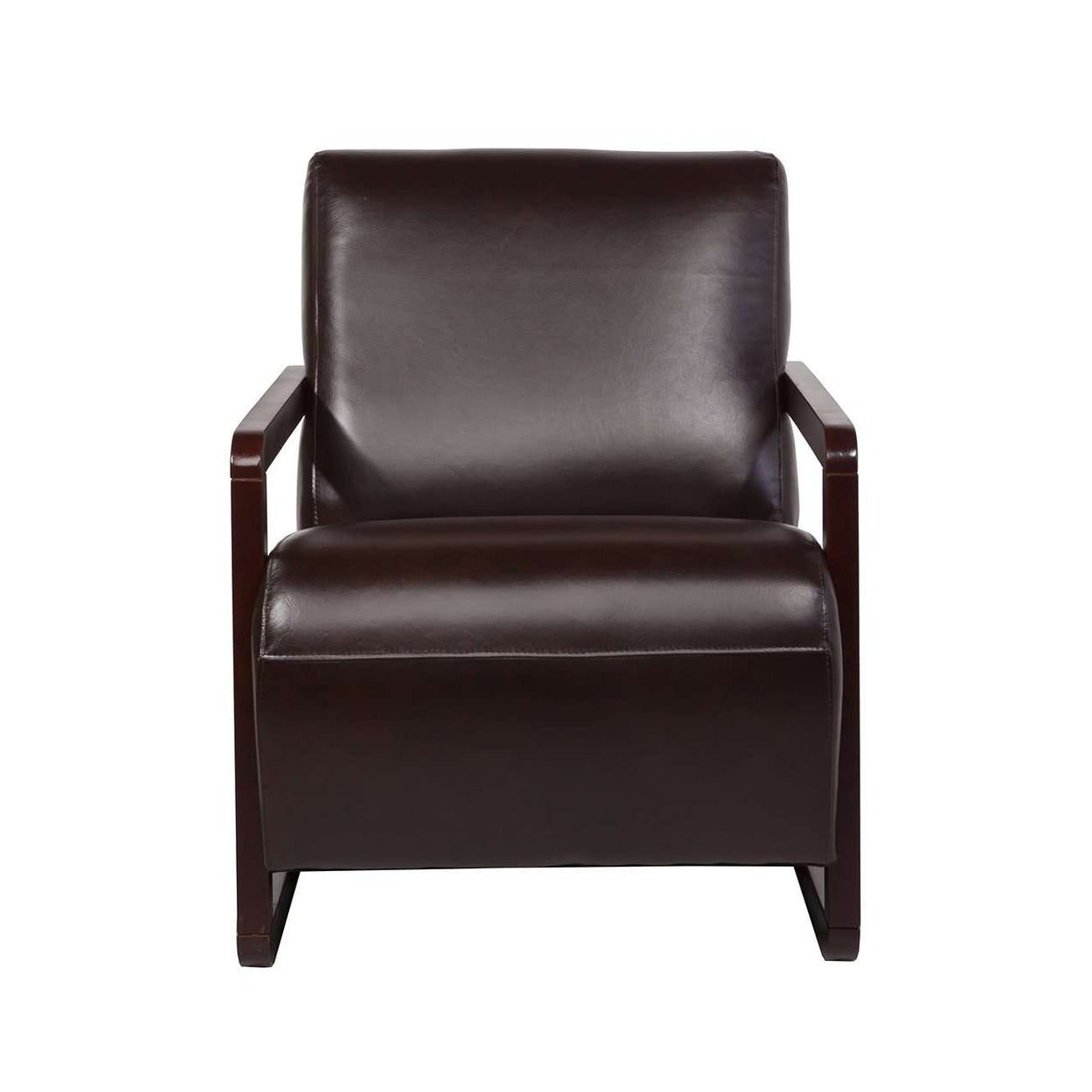 Modena Leather Lounge Chair-France & Son-FUC5170TORI-Lounge Chairs-4-France and Son
