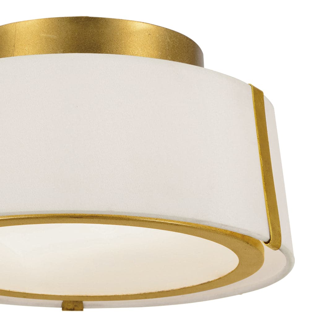 Fulton 2 Light Ceiling Mount-Crystorama Lighting Company-CRYSTO-FUL-903-BK-Flush MountsBlack Metal-9-France and Son