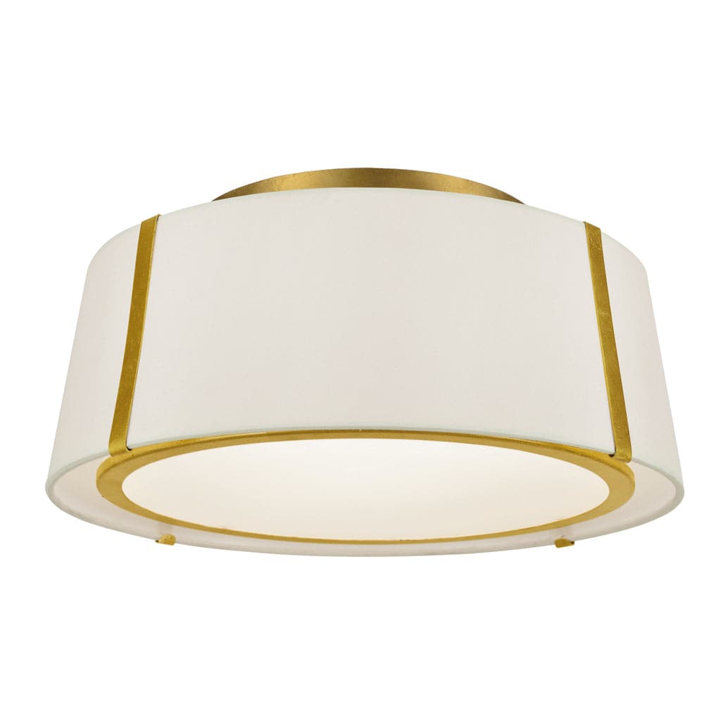 Fulton 3 Light Ceiling Mount-Crystorama Lighting Company-CRYSTO-FUL-905-GA-Flush MountsAntique Gold Finish-5-France and Son