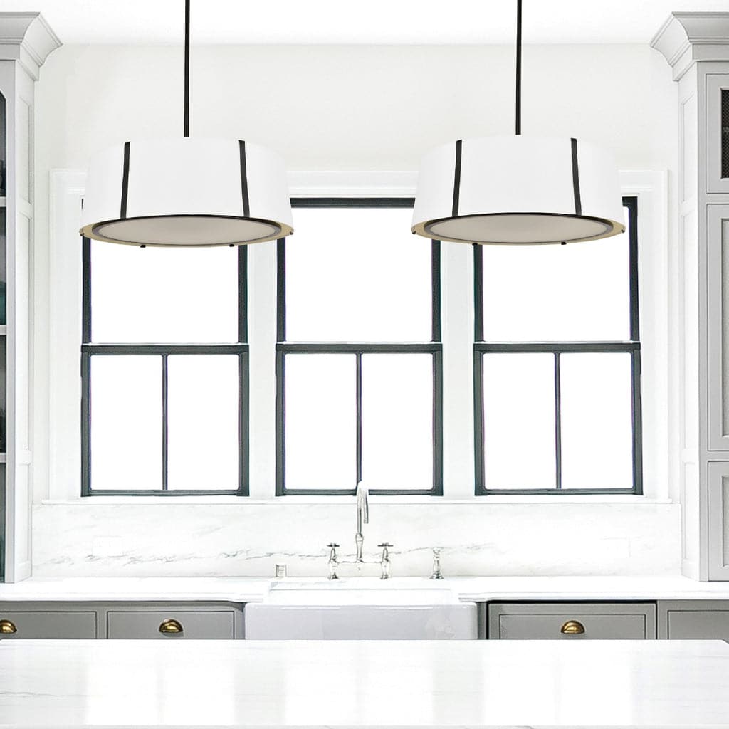 Fulton 6 Light Chandelier-Crystorama Lighting Company-CRYSTO-FUL-907-BK-ChandeliersBlack Metal-3-France and Son