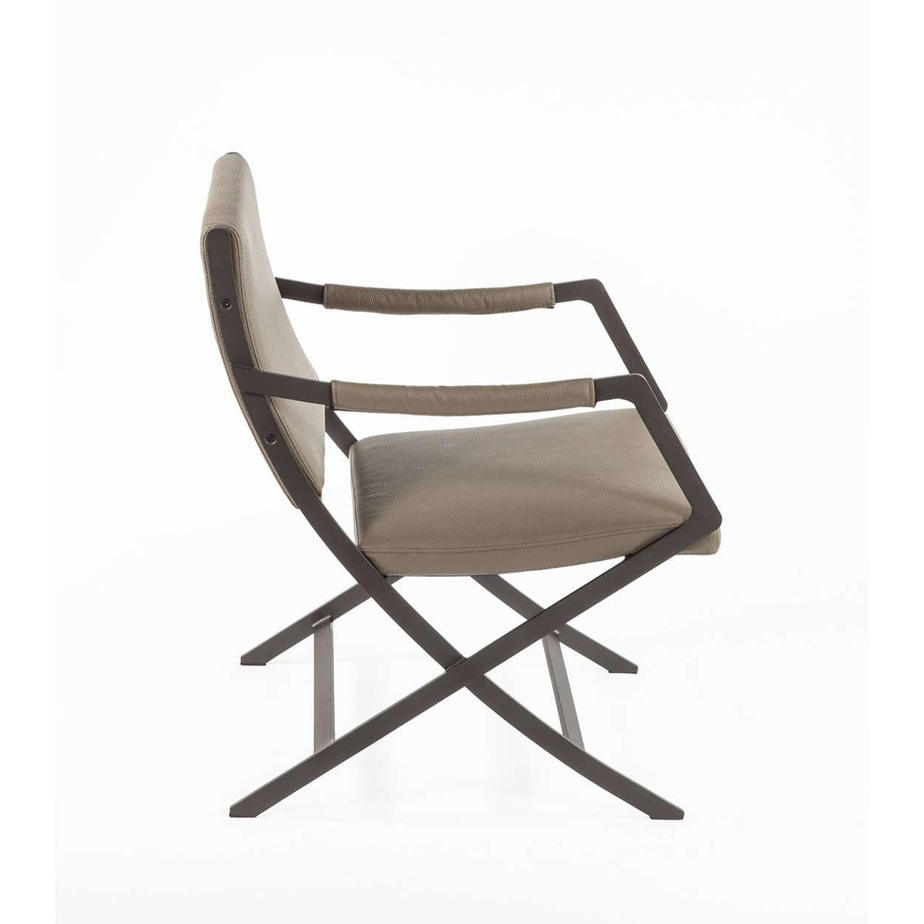 Kern Accent Chair-France & Son-FV361TAUPE-Lounge Chairs-2-France and Son
