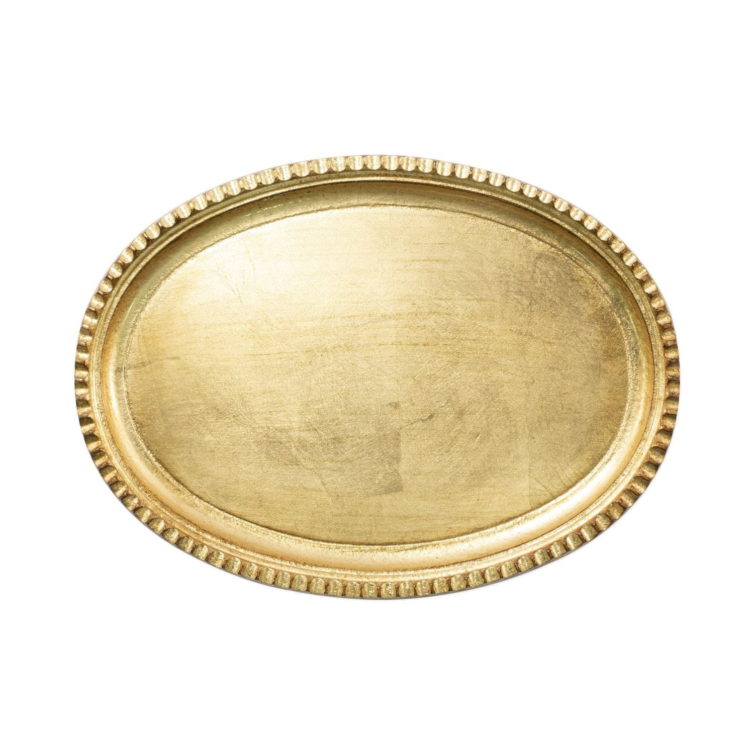 Florentine Wooden Accessories Oval Tray
