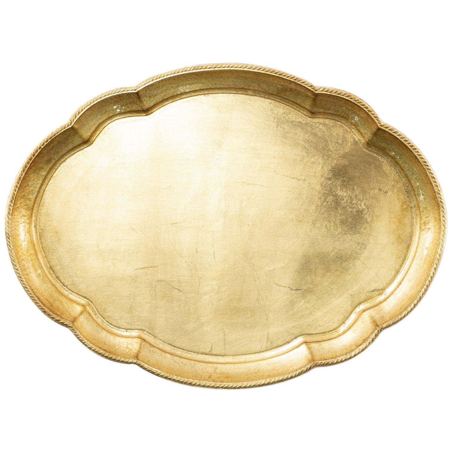 Florentine Wooden Accessories Oval Tray - Large