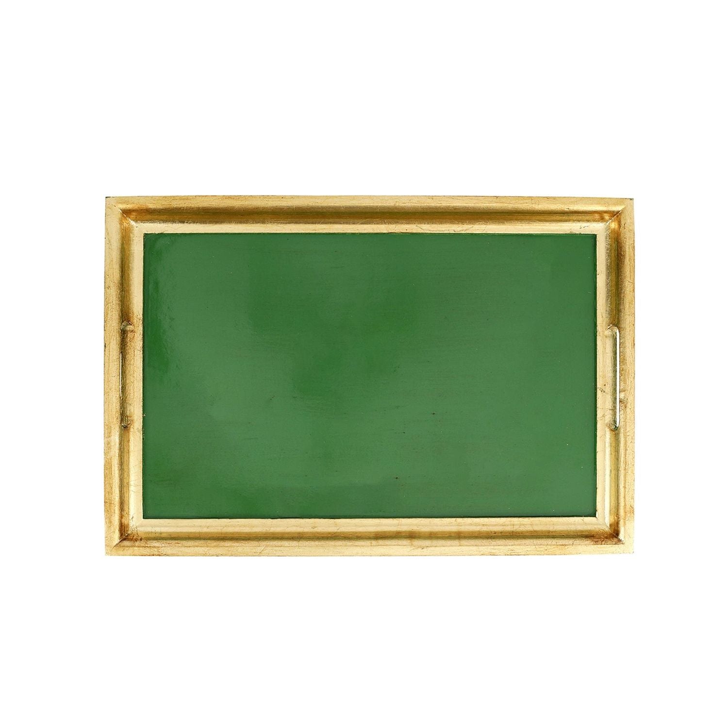 Florentine Wooden Accessories & Gold Rectangular Tray