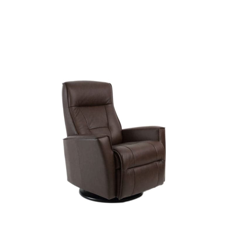 Harstad Large Power Swing Relaxer-Fjords-FJORDS-553116P-120-Lounge ChairsNordic Line Leather 120 Havana-1-France and Son