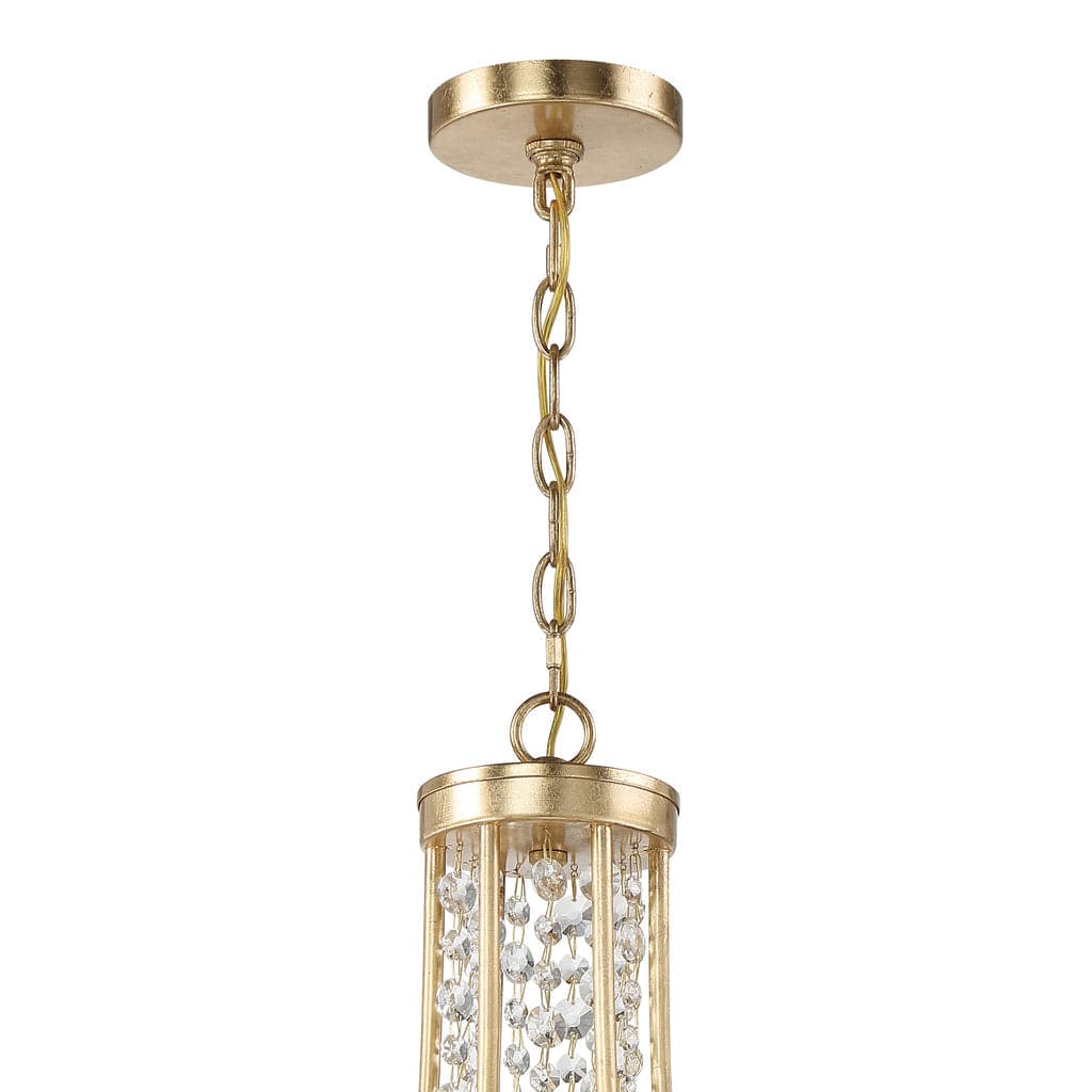 Gabrielle 6 Light Chandelier-Crystorama Lighting Company-CRYSTO-GAB-B7306-GA-Chandeliers-7-France and Son