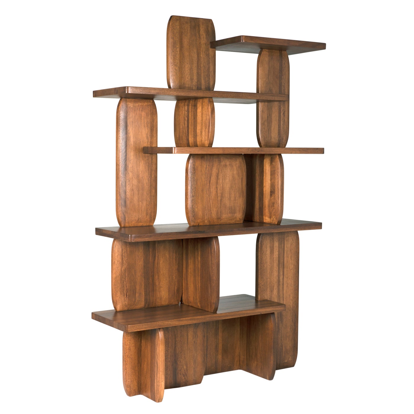 Everest Bookcase I-Noir-NOIR-GBCS255DW-Bookcases & Cabinets-1-France and Son