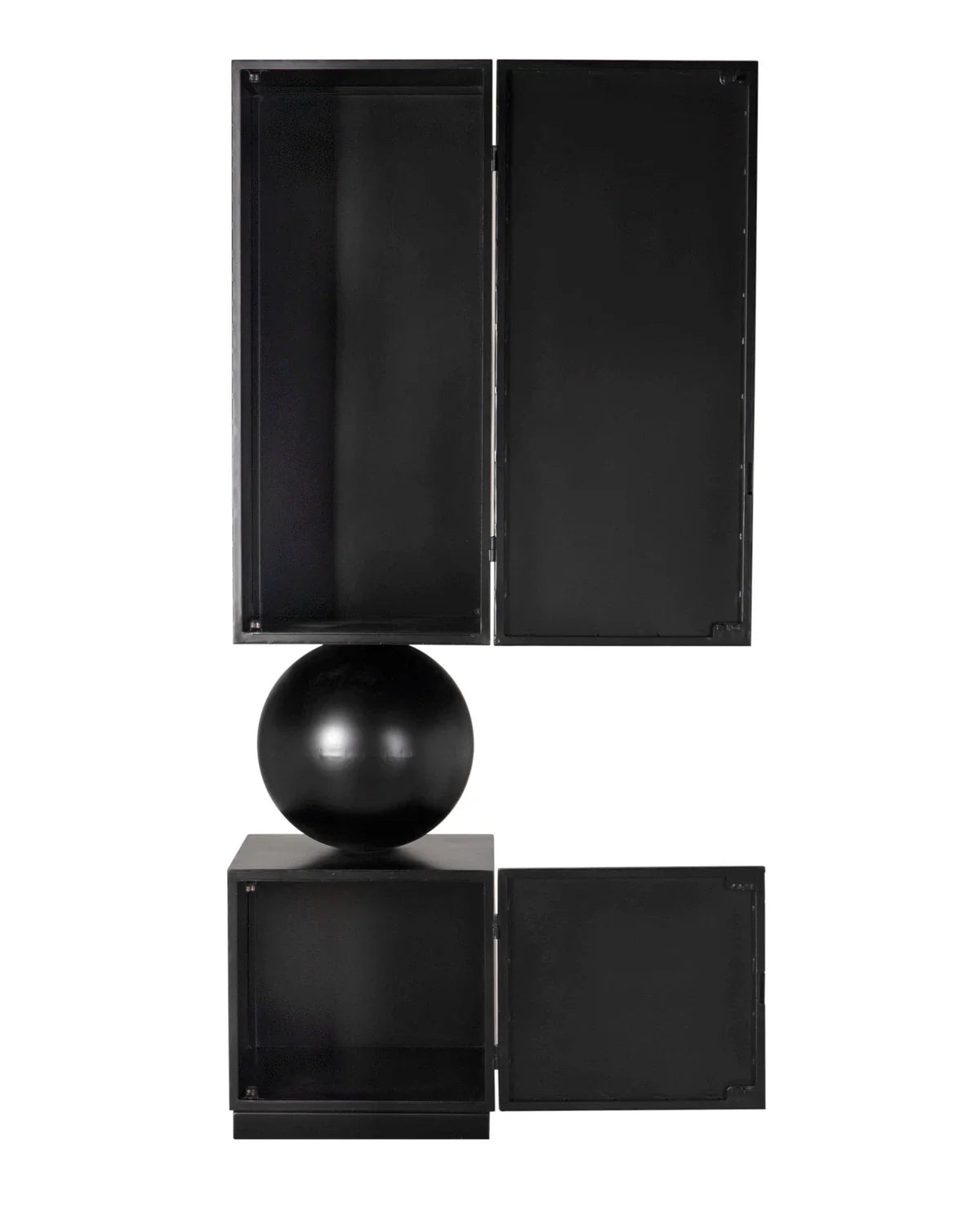 Pillar Cabinet - Matte Black