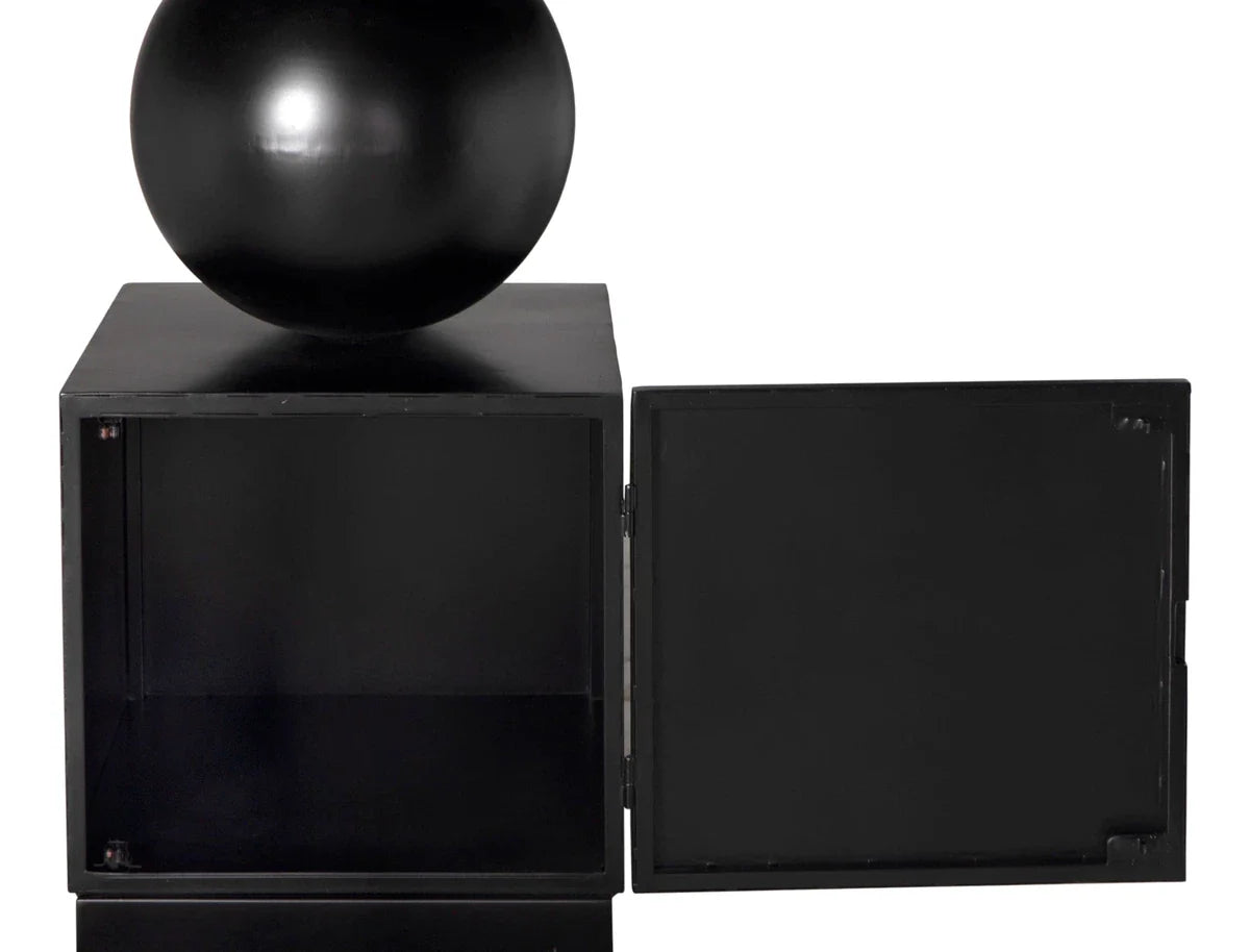 Pillar Cabinet - Matte Black