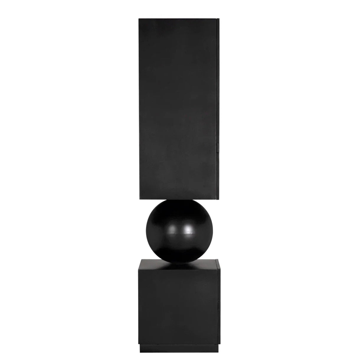 Pillar Cabinet - Matte Black