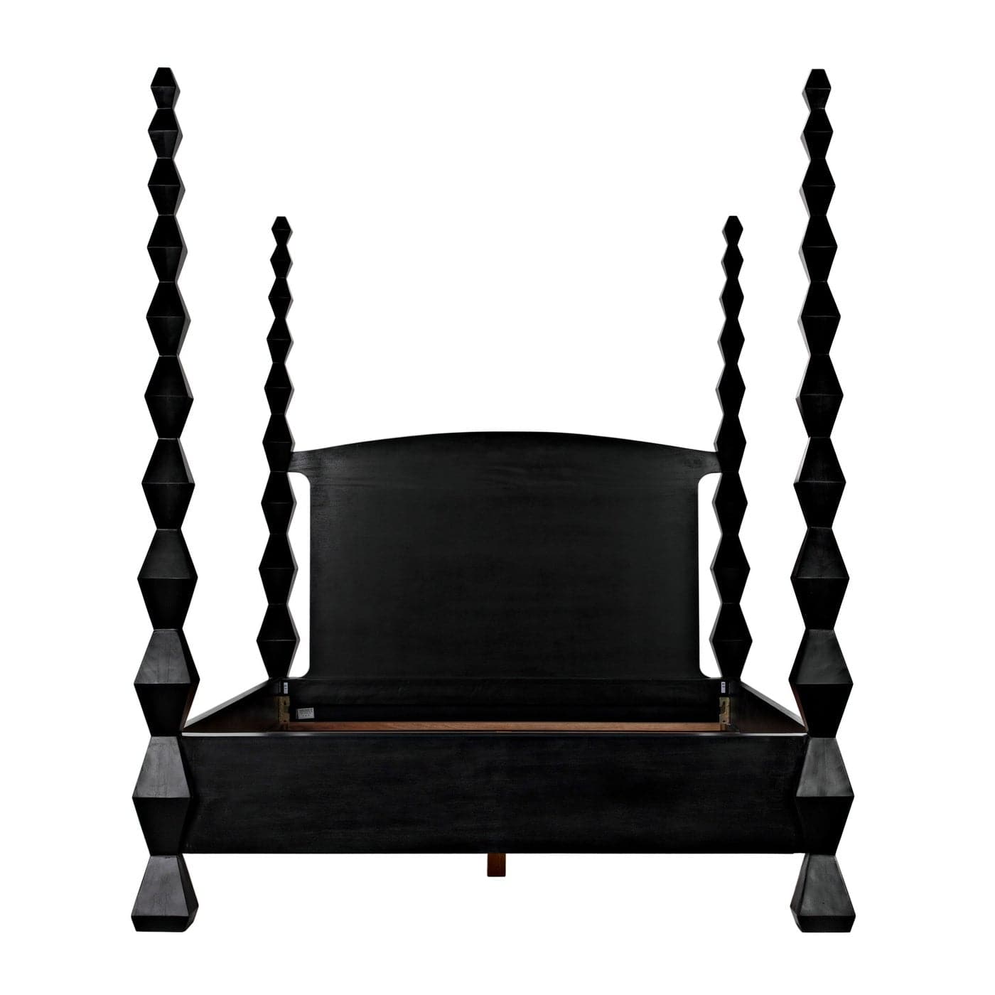 Brancusi Bed-Noir-NOIR-GBED135EKHB-BedsKing-4-France and Son