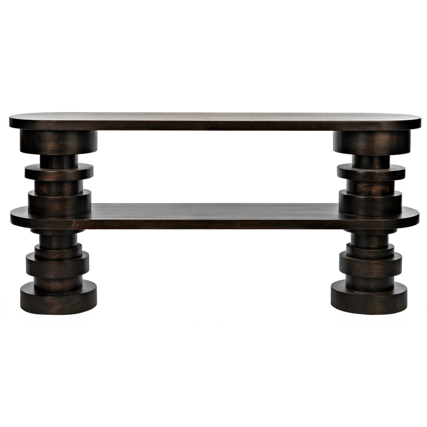 Fuller Console - Ebony Walnut-Noir-NOIR-GCON361EB-Console Tables-1-France and Son