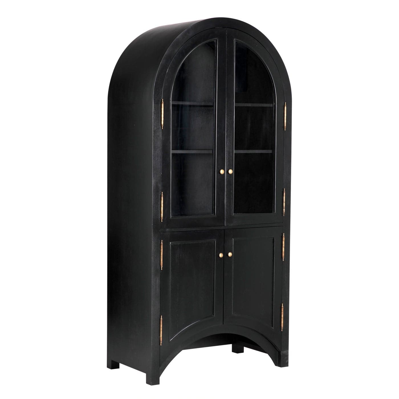 Haring Hutch-Noir-NOIR-GHUT162HB-Bookcases & Cabinets-1-France and Son