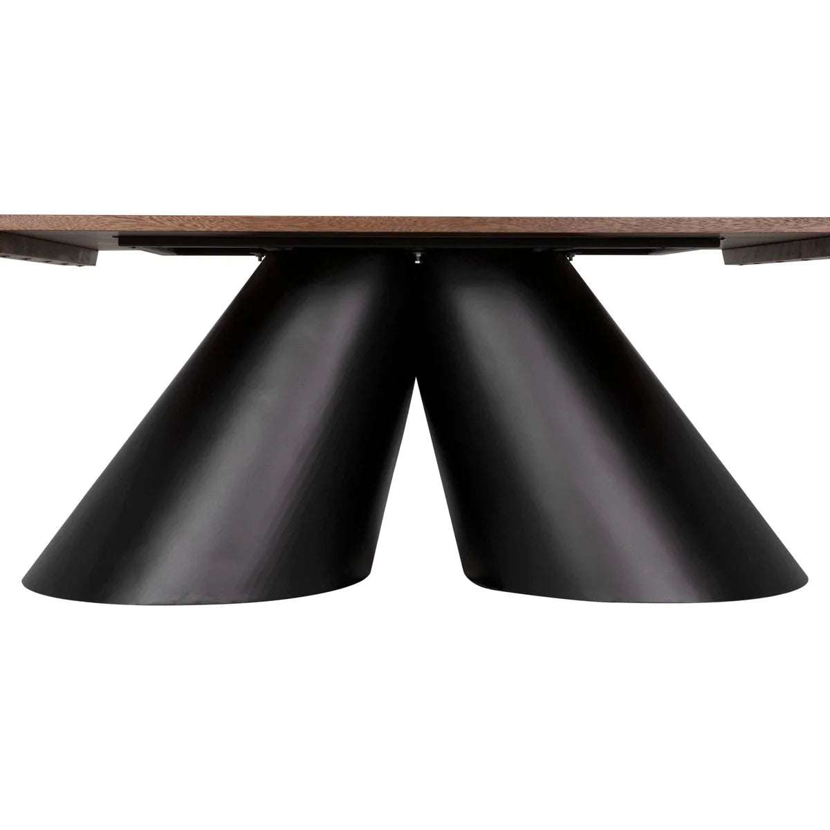 Mason Table - Dark Walnut and Matte Black