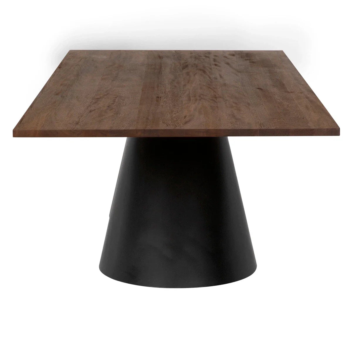 Mason Table - Dark Walnut and Matte Black