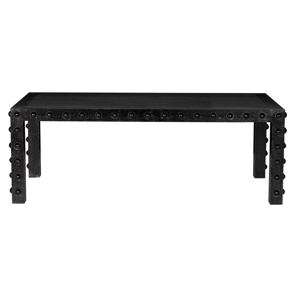 Alternate view of Didier Dining Table, Black Walnut, featuring matte finish, wood, and a flat rectangular dining surface.