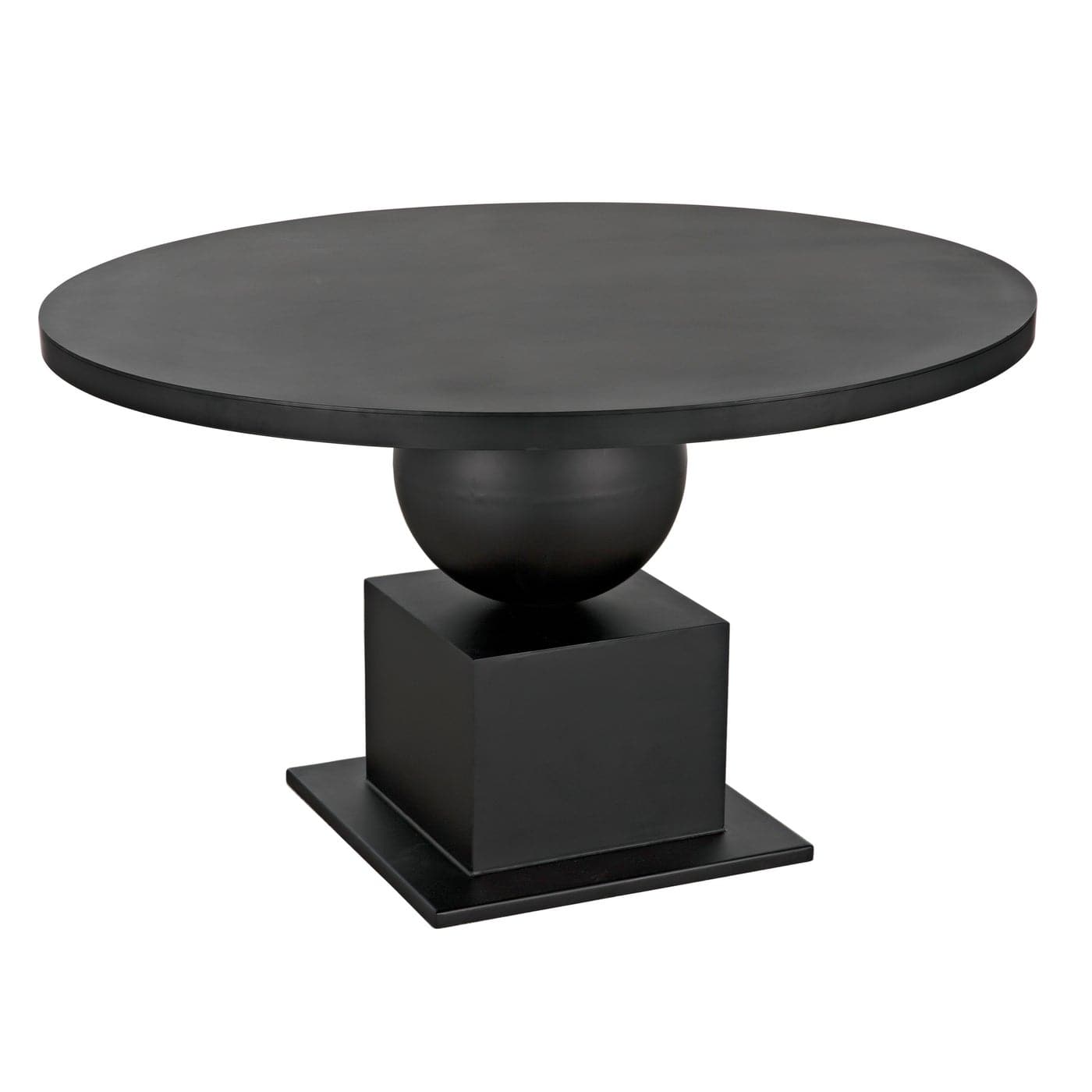 Emira Dining Table-Noir-NOIR-GTAB566MTB-Dining Tables-1-France and Son