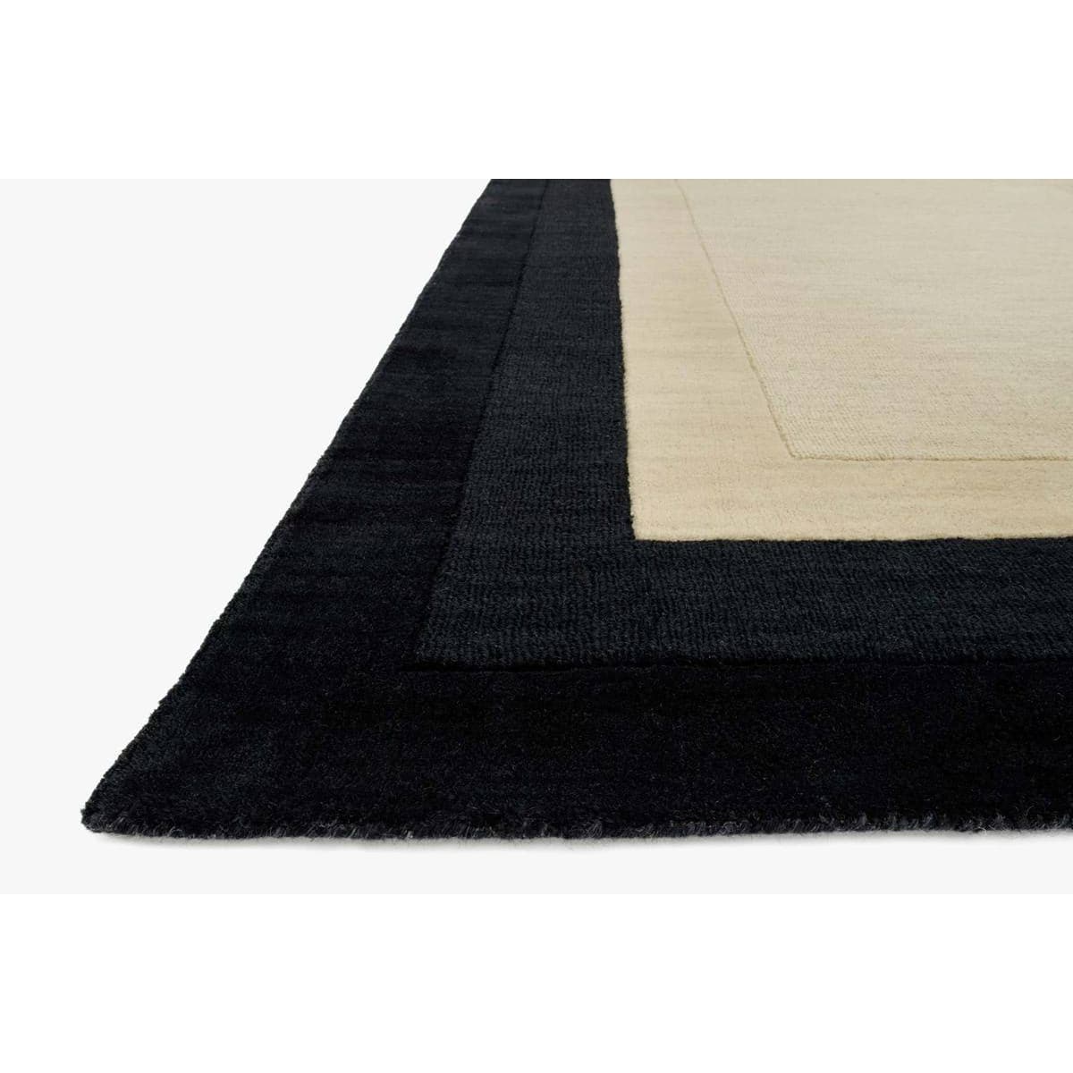 Hamilton HM-01 Ivory / Charcoal Area Rug-Loloi-LOLOI-HAMIHM-01IVCC3656-Rugs3'-6" x 5'-6"-2-France and Son