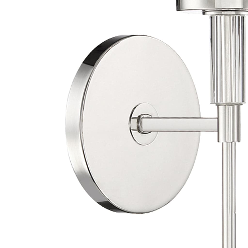 Hatfield 1 Light Wall Mount-Crystorama Lighting Company-CRYSTO-HAT-471-PN-Wall LightingPolished Nickel-7-France and Son