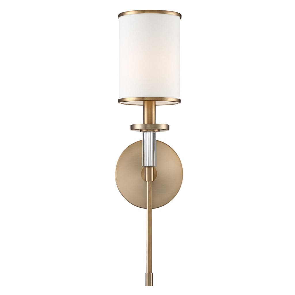 Hatfield 1 Light Wall Mount-Crystorama Lighting Company-CRYSTO-HAT-471-PN-Wall LightingPolished Nickel-6-France and Son