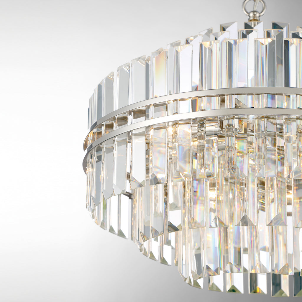 Hayes 12 Light Chandelier-Crystorama Lighting Company-CRYSTO-HAY-1405-PN-Chandeliers-3-France and Son