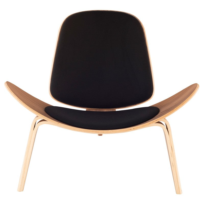 Artemis Occasional Chair-Nuevo-NUEVO-HGEM722-Lounge ChairsBlack & Walnut-21-France and Son