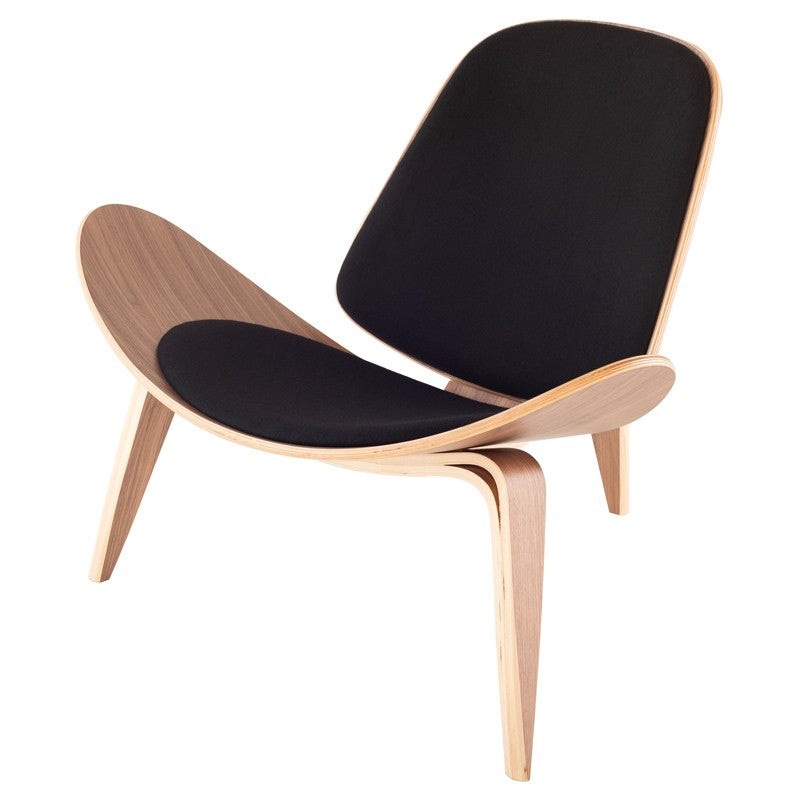Artemis Occasional Chair-Nuevo-NUEVO-HGEM230-Lounge ChairsBlack & walnut stained-20-France and Son