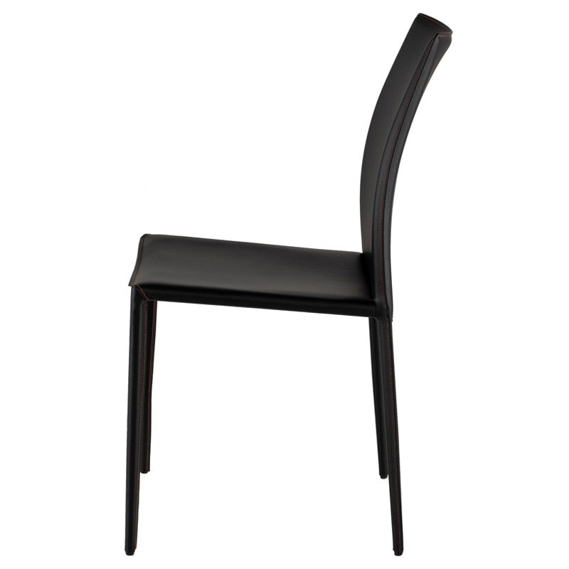Sienna Dining Chair-Nuevo-NUEVO-HGGA283-Dining ChairsBlack-4-France and Son